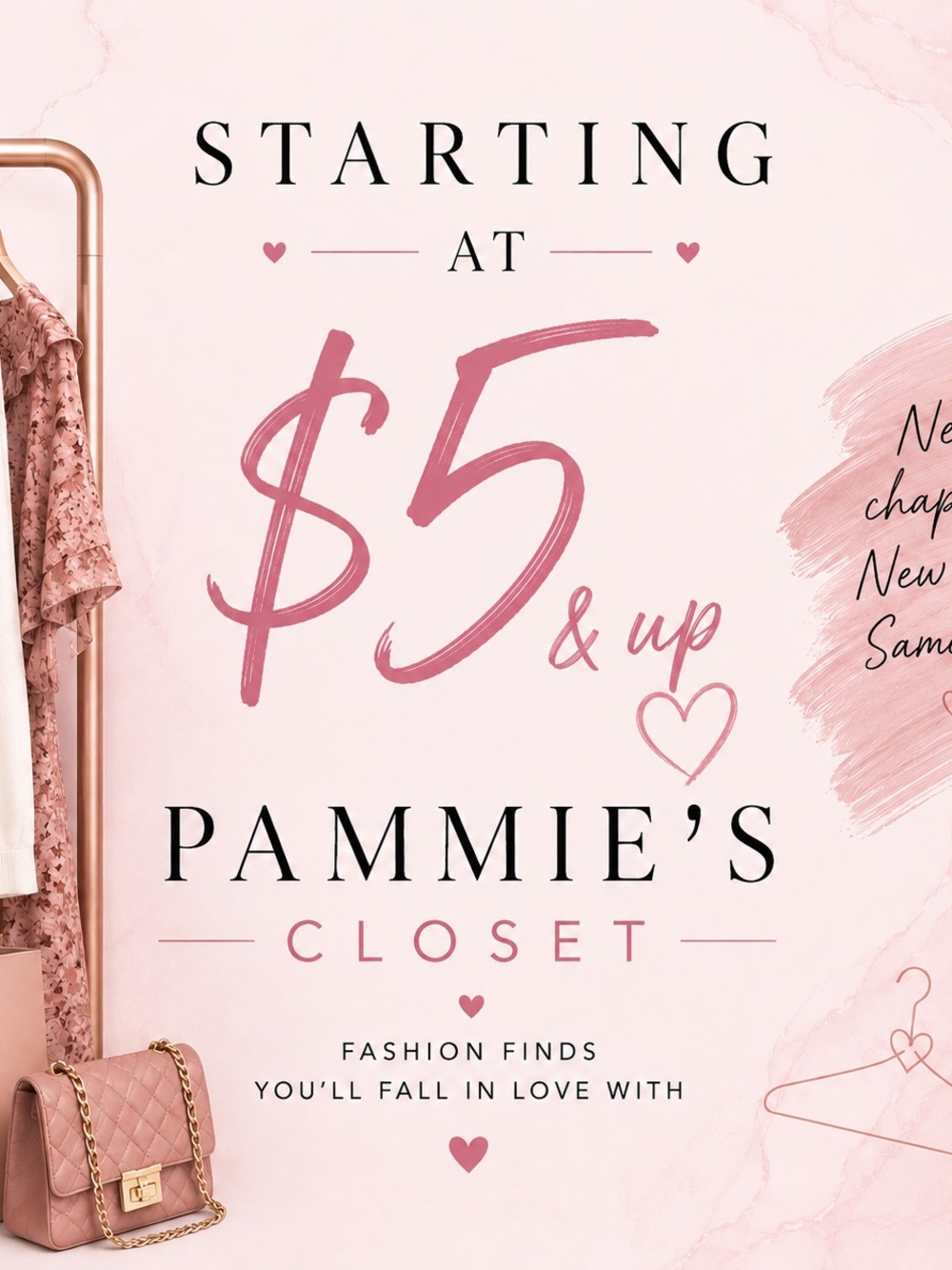 Pammie's Closet live July 7 7 PM